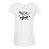 BORN IN APRIL 2018 Maternity Scoop Neck T-shirt