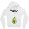 Powered By Avocado Zipper Hoodie
