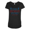 The Human Fund Money For People Maternity Scoop Neck T-shirt