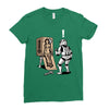 metal wars solid Ladies Fitted T-Shirt