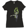 noxious gases may be harmful Ladies Fitted T-Shirt