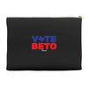 vote beto texas Accessory Pouches