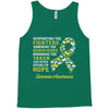 Supporting the Fighters Admiring the Survivors Honoring the Taken Tank Top