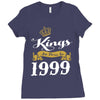 kings are born in 1999 Ladies Fitted T-Shirt