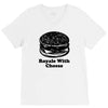 royale with cheese V-Neck Tee