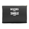boobs real smile fake Accessory Pouches