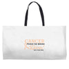Cancer Picked The Wrong Diva Weekender Totes