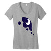 my little pony brony princess luna cutie mark Women's V-Neck T-Shirt