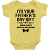 fathers day gift Baby Bodysuit
