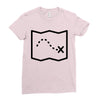 trail marks Ladies Fitted T-Shirt