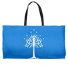 white tree of gondor Weekender Totes