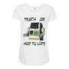 teach me how to love Maternity Scoop Neck T-shirt