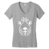 spacehopper ~ mens funny retro Women's V-Neck T-Shirt