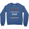 ugly christmas dad Crewneck Sweatshirt
