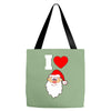 i love santa noel Tote Bags