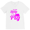 pig lover V-Neck Tee