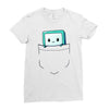 bmo pocket Ladies Fitted T-Shirt