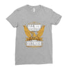 All Men Are Created Equal But Only The Best Are Born In December Ladies Fitted T-Shirt