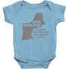 new england, because old england was wicked stupid Baby Onesie