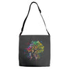 rainbow root Adjustable Strap Totes