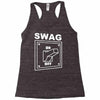 swag switched on Racerback Tank