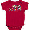 mama bear baby bear floral Baby Bodysuit