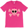 fummy pink skull long sleeve T-Shirt