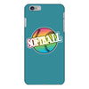 neon softball iPhone 6/6s Plus Case