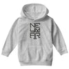 neyma black logo Youth Hoodie