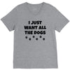 all the dogs V-Neck Tee