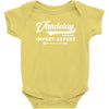 Vandelay industries import Export Original Size 89 Baby Bodysuit