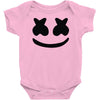 marshmello face Baby Onesie