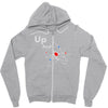 up and atom funny science best product Zipper Hoodie