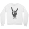 death to all but metal Crewneck Sweatshirt