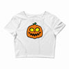 crazy pumpkin Crop Top
