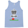 disc golf frisbee leaning on target basket innova Tank Top