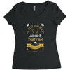 marauder's map Women's Triblend Scoop T-shirt