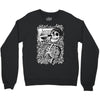 boombox skull Crewneck Sweatshirt