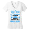 They Call Me Grandad Partner In Crime Funny Women's V-Neck T-Shirt