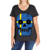 sweden till i die Ladies Curvy T-Shirt