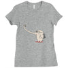 lonely traveller Ladies Fitted T-Shirt