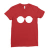 glasses Ladies Fitted T-Shirt