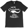 New Grandma 2018 Rokie Dept. T-Shirt