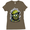 nerd captain Ladies Fitted T-Shirt