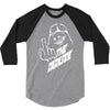 darth vader star wars fun party trance  mycultshirt kult shirt neu2 3/4 Sleeve Shirt