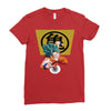 Goku 3D Ladies Fitted T-Shirt