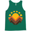 sunset mountain Tank Top