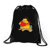 winnie le porc Drawstring Bags