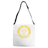 buckfast abbey devon tonic wine 'bucky' Adjustable Strap Totes