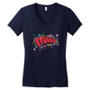 ffuuuu Women's V-Neck T-Shirt